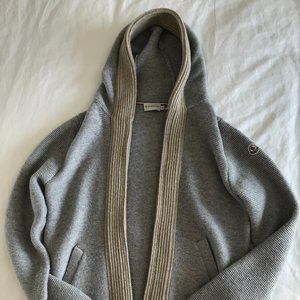 NWOT Men's Moncler Knit Hooded Cardigan (S)